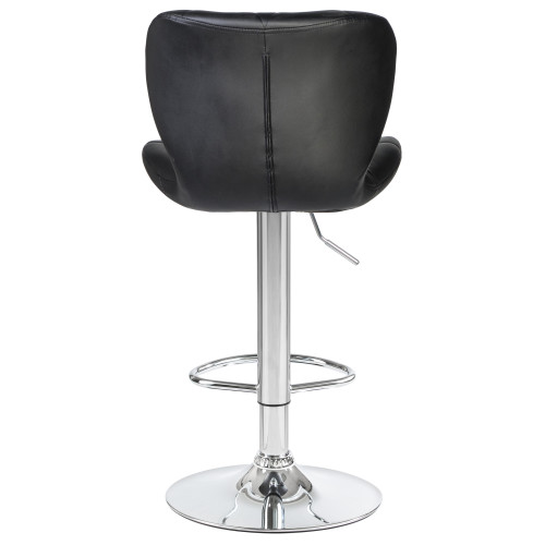 5022-LM BARNY, цвет сиденья черный, цвет основания хром