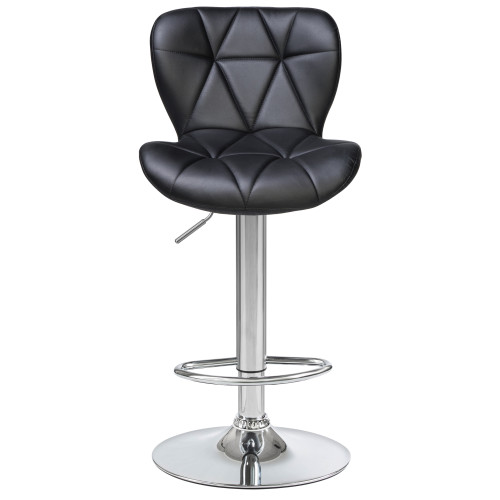 5022-LM BARNY, цвет сиденья черный, цвет основания хром