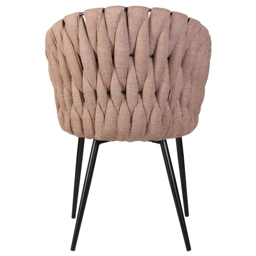 9691-LM MATILDA, цвет сиденья коричневый (LAR 275-3), цвет основания черный