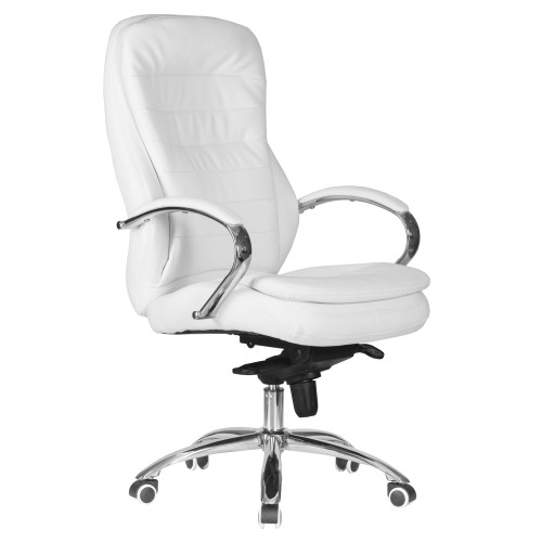 Офисное кресло для руководителей DOBRIN LYNDON (белый)