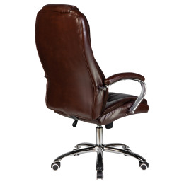 Офисное кресло для руководителей DOBRIN MILLARD (коричневый)