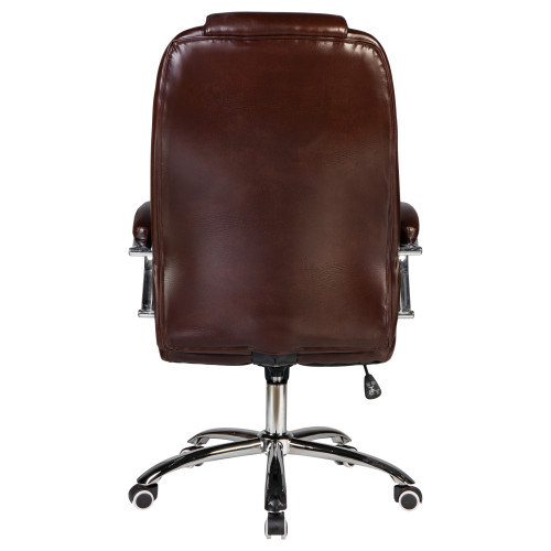 Офисное кресло для руководителей DOBRIN MILLARD (коричневый)