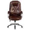 Офисное кресло для руководителей DOBRIN MILLARD (коричневый)