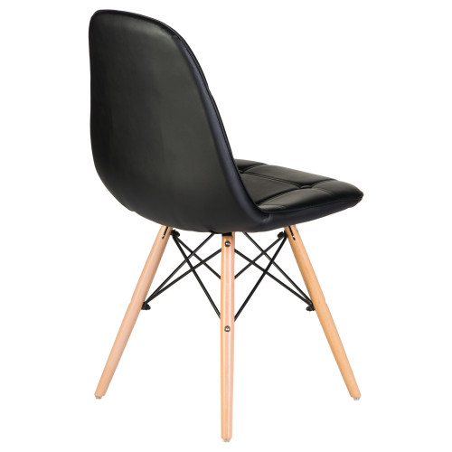 301-LMZL BENNET, цвет сиденья черный, цвет основания светлый бук