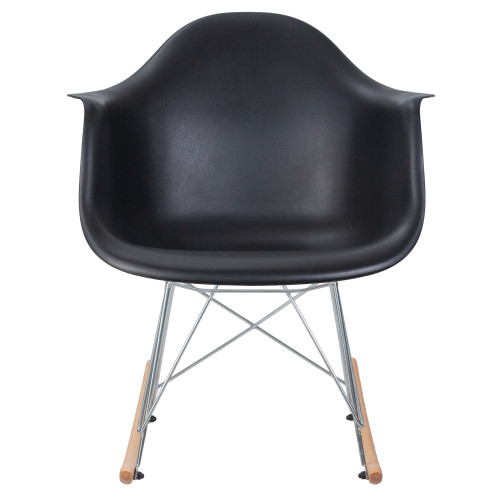 Кресло-качалка DOBRIN DAW ROCK (цвет черный)