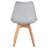 635PP-LMZL JERRY SOFT, цвет сиденья светло-серый (GR-01), цвет основания светлый бук