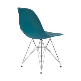 638APP-LMZL DSR, цвет сиденья морской волны (G-05), цвет основания хромированная сталь