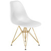 638APP-LMZL DSR, цвет сиденья белый (W-02), цвет основания золото