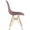 638APP-LMZL DSR, цвет сиденья сиреневый (P-04), цвет основания золото