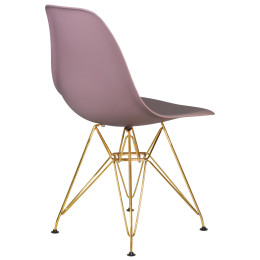 638APP-LMZL DSR, цвет сиденья сиреневый (P-04), цвет основания золото