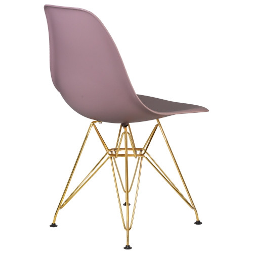 638APP-LMZL DSR, цвет сиденья сиреневый (P-04), цвет основания золото