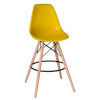 638GPP-LMZL DSW BAR, цвет сиденья желтый (Y-01), цвет основания светлый бук