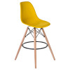 638GPP-LMZL DSW BAR, цвет сиденья желтый (Y-01), цвет основания светлый бук
