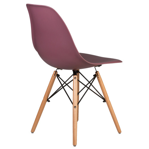 Стул обеденный DOBRIN DSW (ножки светлый бук, цвет пыльная роза (NX-P-11))