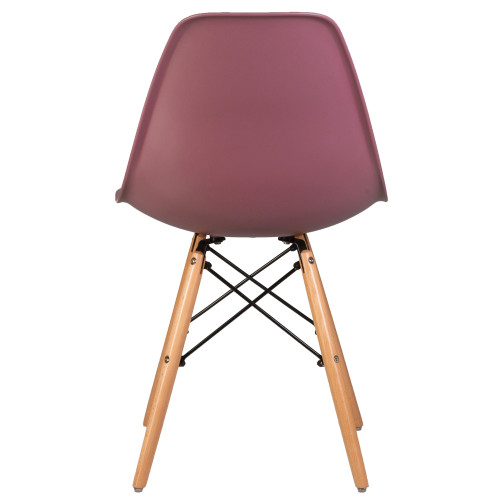 Стул обеденный DOBRIN DSW (ножки светлый бук, цвет пыльная роза (NX-P-11))