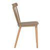 687PP-LMZL THEO, цвет сиденья бежевый (GR-03), цвет основания светлый бук