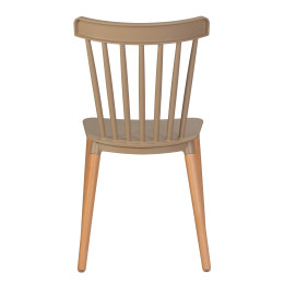 687PP-LMZL THEO, цвет сиденья бежевый (GR-03), цвет основания светлый бук