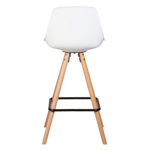 759APP-1-LMZL RONNI, цвет сиденья белый (ZL-W-02), цвет основания светлый бук