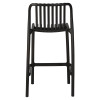 Стул полубарный DOBRIN CHLOE (черный)