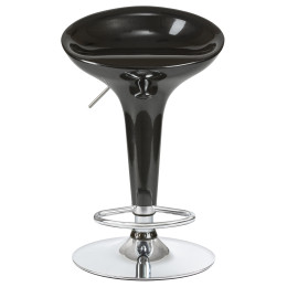 Стул барный DOBRIN BOMBA (чёрный)