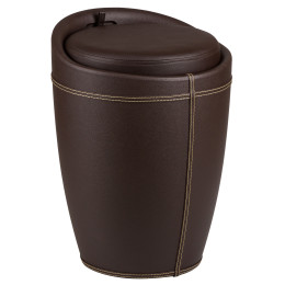 Табурет с местом для хранения LM-1100HPVC (коричневый)