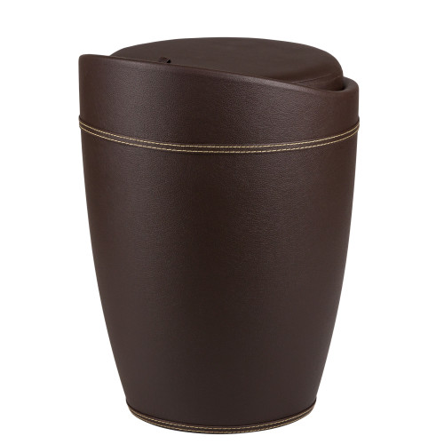 Табурет с местом для хранения LM-1100HPVC (коричневый)