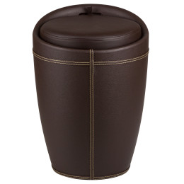 Табурет с местом для хранения LM-1100HPVC (коричневый)