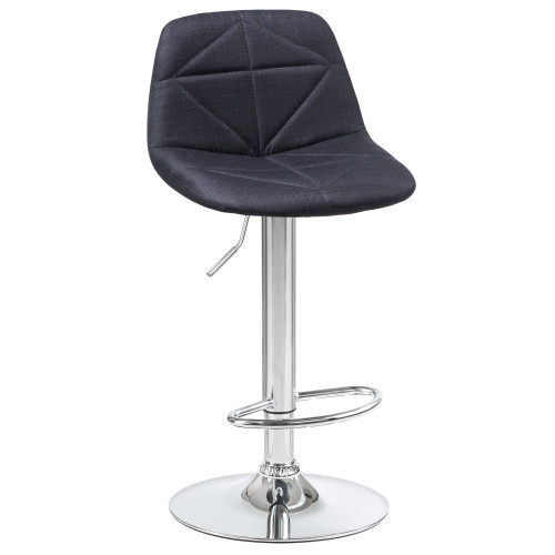 2035-LM DINA, цвет сиденья черный, цвет основания хром