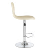 2640-LM ELISA, цвет сиденья кремовый, цвет основания хром