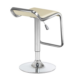 3021-LM CRACK, цвет сиденья кремовый, цвет основания хром