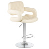 3460-LM TIESTO, цвет сиденья кремовый, цвет основания хром