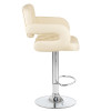 3460-LM TIESTO, цвет сиденья кремовый, цвет основания хром