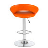 5001-LM MIRA, цвет сиденья оранжевый, цвет основания хром