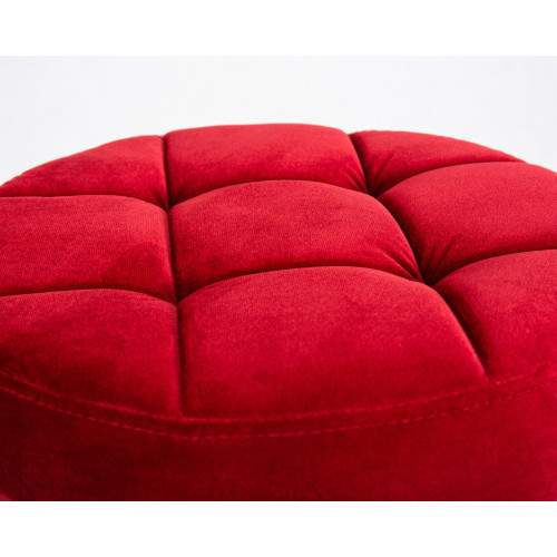 5008_BlackBase-LM BRUNO BLACK, цвет сиденья бордовый (MJ9-43), цвет основания черный