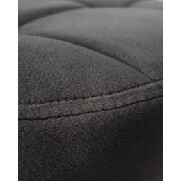 Табурет барный DOBRIN BRUNO (серый велюр (MJ9-75))