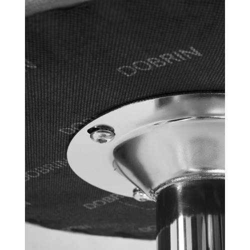 Табурет барный DOBRIN BRUNO (серый велюр (MJ9-75))