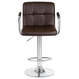 Стул барный DOBRIN KRUGER ARM (коричневый)