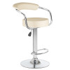 5013-LM MARTA, цвет сиденья кремовый, цвет основания хром