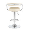 5013-LM MARTA, цвет сиденья кремовый, цвет основания хром