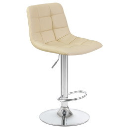5017-LM TAILOR, цвет сиденья кремовый, цвет основания хром