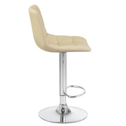5017-LM TAILOR, цвет сиденья кремовый, цвет основания хром