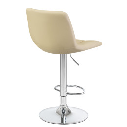 5017-LM TAILOR, цвет сиденья кремовый, цвет основания хром