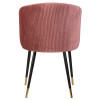 Стул обеденный DOBRIN MARY (бронзово-розовый велюр (1922-17))
