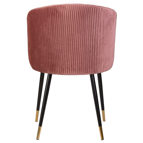 Стул обеденный DOBRIN MARY (бронзово-розовый велюр (1922-17))