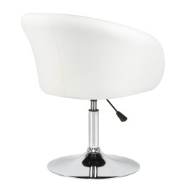 Кресло дизайнерское DOBRIN EDISON (белый)