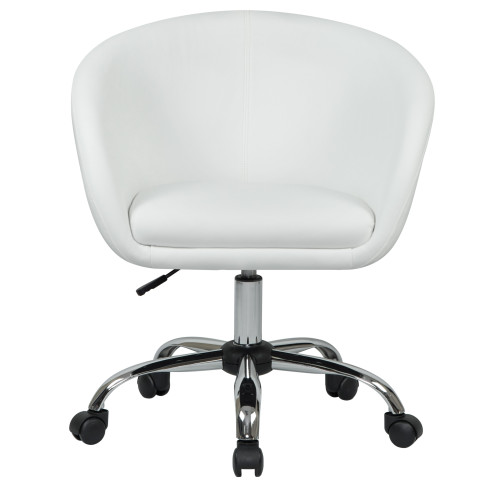 Офисное кресло для персонала DOBRIN BOBBY (белый)