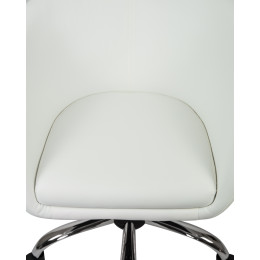 Офисное кресло для персонала DOBRIN BOBBY (белый)