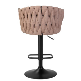 9690-LM LEON, цвет сиденья коричневый (LAR 275-3), цвет основания черный