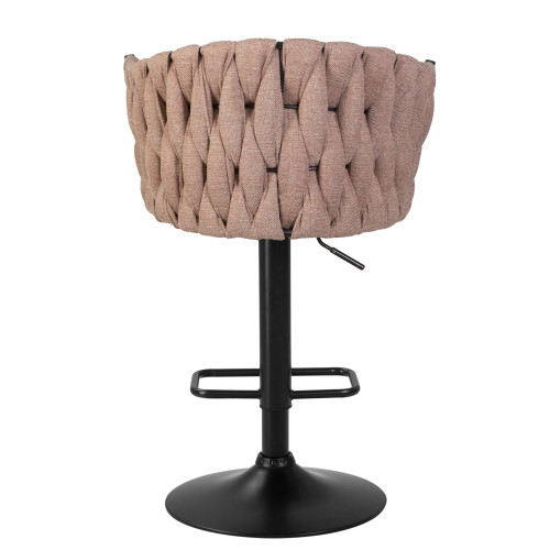 9690-LM LEON, цвет сиденья коричневый (LAR 275-3), цвет основания черный