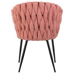 9691-LM MATILDA, цвет сиденья розовый (LAR-275-10), цвет основания черный